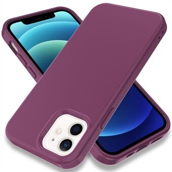 GW18-P Slim Støtsikker Anti-Fingeravtrykk Full Beskyttende Myk TPU-telefondeksel for iPhone 12/12 Pro 6,1 tommer