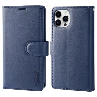 HANMAN Mila Series telefonlommebokveske for iPhone 12 / 12 Pro 6,1 tommer støtsikkert Stand i PU-skinn