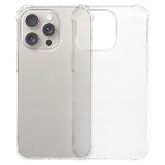 KALEBOL KLB-TPU002 For iPhone 12 Pro / 12 Deksel 1,5mm TPU Airbaghjørner Gjennomsiktig Telefondeksel