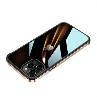 SULADA Metal Frame TPU Composite Hybrid Deksel til iPhone 12 Pro Max Deksel