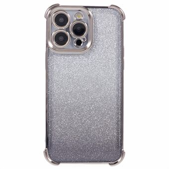 For iPhone 12 Pro Max-etui Elektroplatering TPU Glitter Gradient Telefonbeskyttelsesdeksel