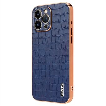 AZNS For iPhone 12 Pro Max Etui Krokodille Tekstur Elektroplatering Skinnbelagt TPU Telefondeksel