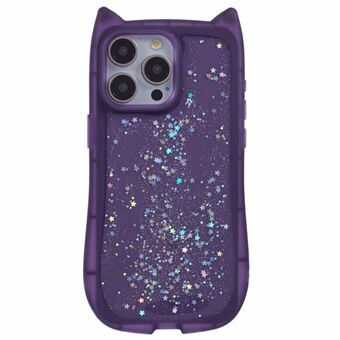 JTW-serien for iPhone 12 Pro Max-deksel. Epoxyglitterpaljetter med TPU-materiale.