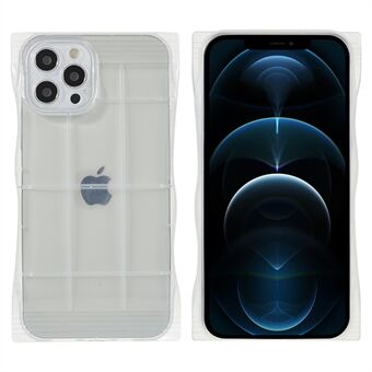 For iPhone 12 Pro Max 6,7 tommer Anti-ripe Telefonveske Shell HD Klar Scratch TPU Mobiltelefondeksel