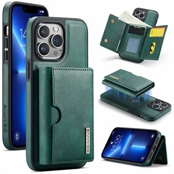 DG.MING M6-serien for iPhone 12 Pro Max Etui Magnetisk Lommebok PU+PC+TPU Telefondeksel