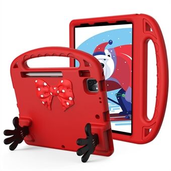 For iPad Air (2022) / (2020) / iPad Pro 11-tommers (2021) / (2020) / (2018) Mini Palm Shape Kickstand Hand Grip EVA-veske Støtsikkert nettbrettdeksel med pennespor