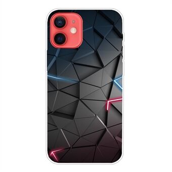 Mønsterutskrift IMD TPU-bakdeksel for iPhone 13 6,1-tommers