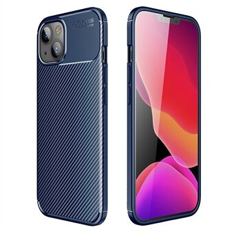 Carbon Fiber Texture Anti-Drop TPU telefondeksel for iPhone 13 6,1-tommers