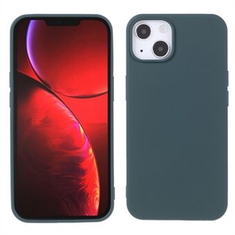 X-LEVEL mykt silikon TPU-bakdeksel for iPhone 13 - Dark Green 