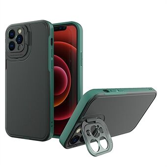 Fallsikker Hybrid PC + TPU-telefondeksel med kameralinsebeskyttelse for iPhone 13 6,1 tommer