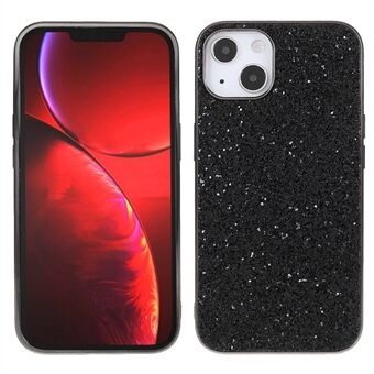 Glitter Bling TPU galvaniseringskant + hard PC-bakside Anti- Edge Scratch for iPhone 13 6,1 tommer