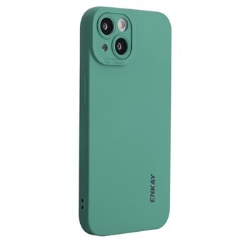 ENKAY HAT PRINCE For iPhone 13 6.1 inch Anti-drop Liquid Silicone Case Precise Cutout Camera Protection Soft Phone Cover