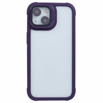 For iPhone 13 Etui Linseramme Støtteben PC + TPU Sklisikre Kanter Telefonomslag