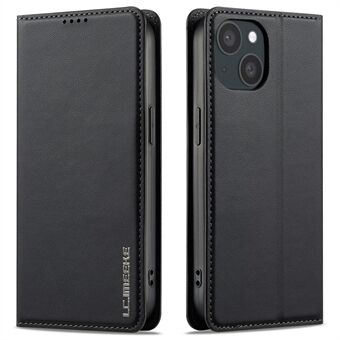 LC.IMEEKE L1-serien for iPhone 14 / 13 Etui PU Lær Lommebok Stativ Beskyttende Telefondeksel