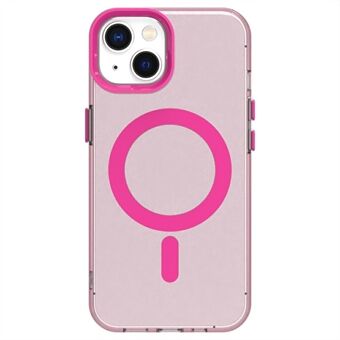 Candy Series For iPhone 14 / 13 Etui Kompatibel med MagSafe PC+TPU+PET Anti-Fall Telefon Deksel