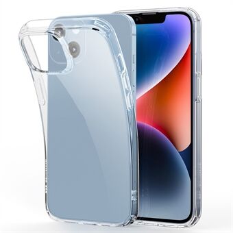 ESR Project Zero Series for iPhone 14 / iPhone 13 Klar Myk TPU Telefonbakdeksel Ultratynt Støtsikkert Deksel