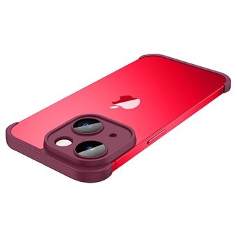 TPU Phone Edge Case for iPhone 13 6,1 tommers, uten ryggplate, hjørneforhøyet ramme til telefonstøtfangerdeksel