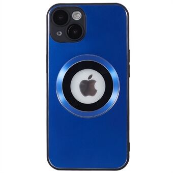 Magnetisk telefondeksel for iPhone 13, AG Matt magnetisk Ring TPU-deksel med logovisning