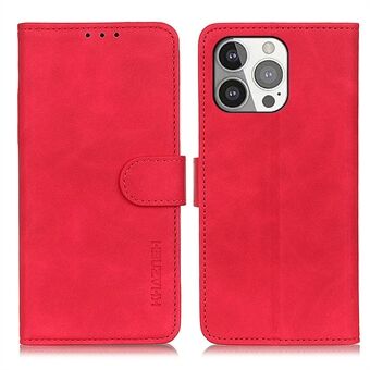 Stand Skinnstativ i vintagestil Lommebok Telefondeksel Shell for iPhone 13 Pro 6,1 tommer