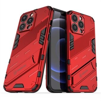 Droptestet Kickstand Hybrid Hard PC Bakside Myk TPU Bumper Protective Case for iPhone 13 Pro 6,1 tommer