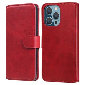 Fallsikkert Folio Flip Leather Lommebok Telefondeksel Shell for iPhone 13 Pro 6,1 tommer