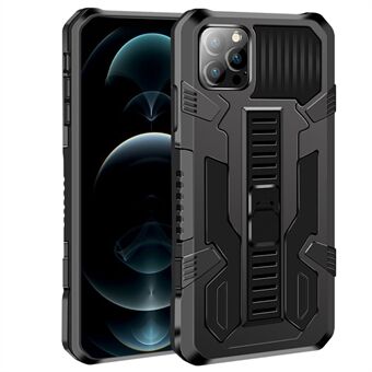 Pioneer Warrior Series Drop Protection Hard PC og fleksibel myk TPU-telefonveske med støtte for iPhone 13 Pro 6,1 tommer