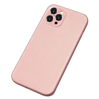 Scratch beskyttende 3D Nylon + PC + TPU Hybrid telefondekselveske for iPhone 13 Pro 6,1 tommer