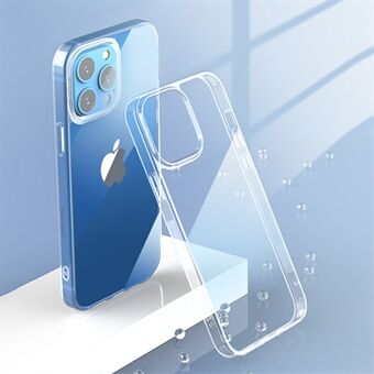 MOCOLO K06 Transparent Anti-Fall Myk TPU + Hybrid skalldeksel i herdet glass for iPhone 13 Pro 6,1 tommer