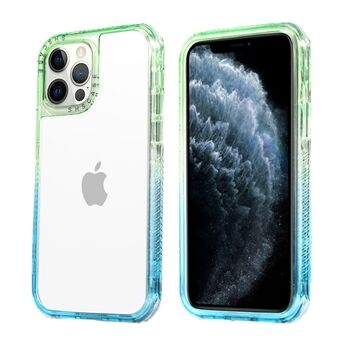 Dobbeltfarget ramme lett slankt anti-fall hardt PC + TPU telefondeksel for iPhone 13 Pro 6,1 tommer