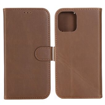 Crazy Horse Tekstur Vintage PU Skinn Telefon Lommebok Støtte Deksel Etui til iPhone 13 Pro 6.1 tommer.