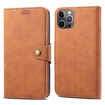 Stand Design PU Leather Folio Flip Phone Cover Case for iPhone 13 Pro 6,1 tommer