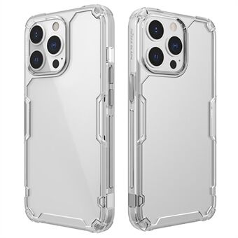 NILLKIN Nature TPU Pro Series PC + TPU Hybrid Bakveske Gjennomsiktig mobiltelefondeksel Protector Shell for iPhone 13 Pro 6,1 tommer