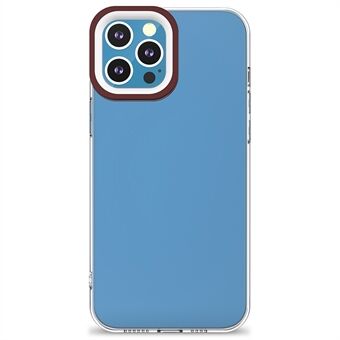 PC + TPU Tofarget kameraramme Klar anti-fingeravtrykk-deksel for iPhone 13 Pro 6,1 tommer