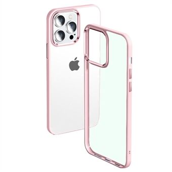 YOOBAO Slim Phone Deksel for iPhone 13 Pro 6,1 tommers beskyttelsesdeksel Silikon + Akryl Anti-Fall Telefonskall med metalllinseramme