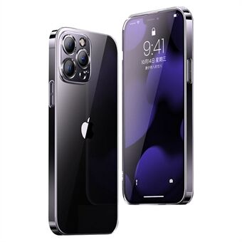 YOOBAO Crystal Clear Series telefondeksel for iPhone 13 Pro 6,1 tommer, gjennomsiktig silikontelefonbeskyttende bakdeksel