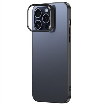 For iPhone 13 Pro tynn lommebok-telefondeksel med PC+TPU-matt bakside og stativ