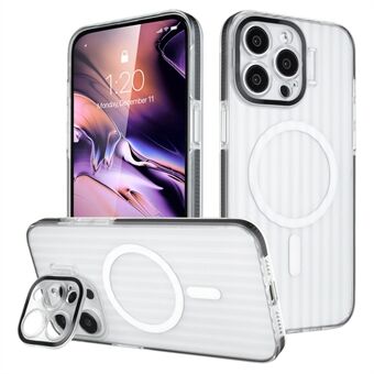 For iPhone 13 Pro Deksel Kompatibelt med MagSafe PC+TPU Telefondeksel Innebygd Linse Støtte