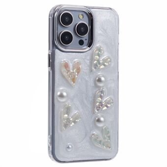 YH-serien for iPhone 13 Pro-deksel, myk TPU, 3D-epoksy, estetisk telefondeksel