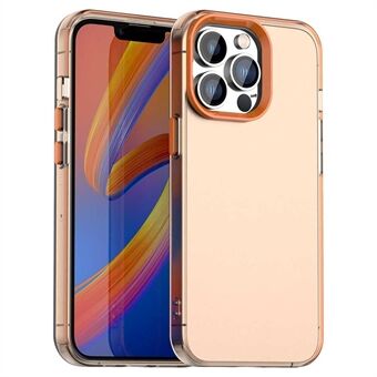 For iPhone 13 Pro Deksel PC+TPU+PET Matt Anti-Fall Telefon Bakdeksel