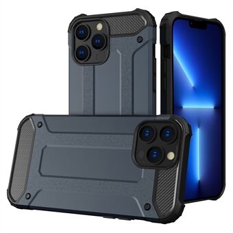 For iPhone 13 Pro 6,1 tommers hard PC-bakside + myk TPU støtsikkert bakdeksel Telefonbeskyttelsesdeksel