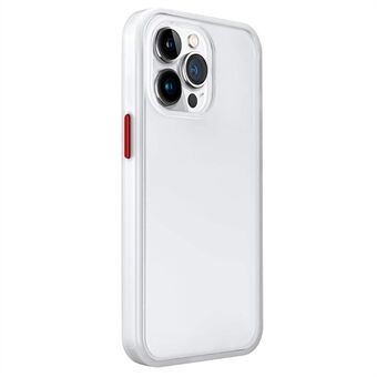 For iPhone 13 Pro PC+TPU-telefondeksel Gjennomskinnelig matt anti-fingeravtrykkdeksel