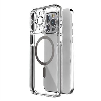 For iPhone 13 Pro 6,1 tommers Etui TPU+PC HD Klar Telefondekselet Kompatibelt med MagSafe