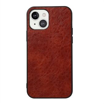 Godt beskyttet Crazy Horse skinnbelagt PC + TPU-telefonskall for iPhone 13 mini 5,4 tommer