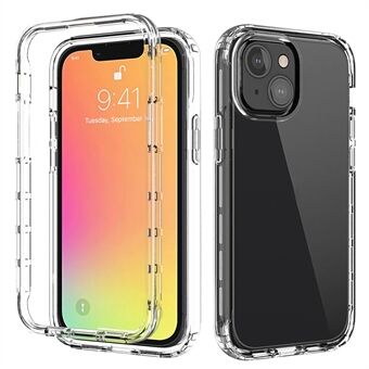 Drop-resistent Transparent Gradient Color Clear TPU + PC-ryggskall for iPhone 13 mini 5,4 tommer