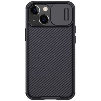 NILLKIN CamShield Pro for iPhone 13 mini 5.4 tommer Slitesterk PC + TPU Kombo Hybrid Telefondeksel med Kamerabeskyttelse - Svart