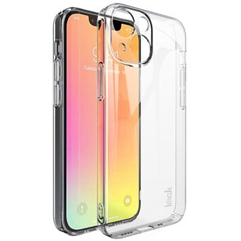 IMAK Crystal Case II Pro Anti-gulning PC Støtsikker Slim-fit beskyttende bakdeksel for iPhone 13 mini 5,4 tommer