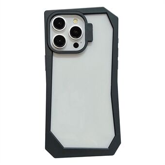 For iPhone 13 Pro Max-deksel TPU + akryl baksidedeksel med uregelmessig ramme