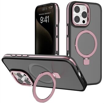 C1-serien for iPhone 13 Pro Max Etui Roterbar Magnetisk Støttefunksjon TPU+PC Matt Telefondeksel