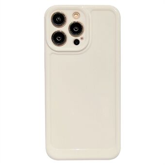 For iPhone 13 Pro Max 6,7 tommers ryggbeskytter telefondeksel Scratch ensfarget TPU mobiltelefondeksel