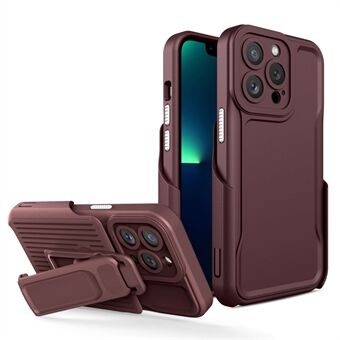 Explorer-serien for iPhone 13 Pro Max 6,7 tommer avtagbar ryggklips Kickstand telefonveske PC + TPU støtsikkert hybriddeksel